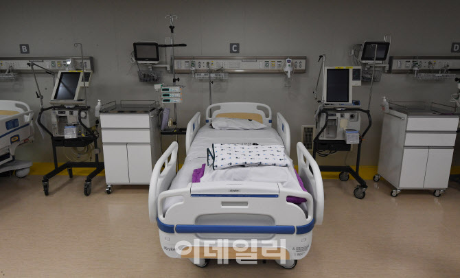 [포토] 중앙감염병병원 음압격리병동 중환자실