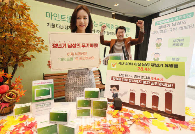 [포토]마인트롤'과 함께하는 무기력증 극복 캠페인