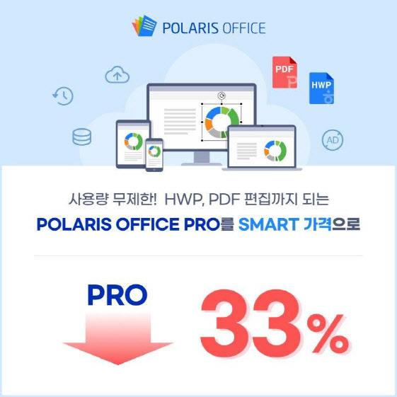 인프라웨어, 개인고객 대상 ‘폴라리스 오피스 프로’ 프로모션