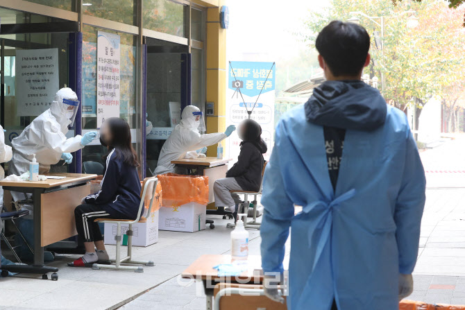 [포토]수능 앞두고 변수로 떠오른 코로나19