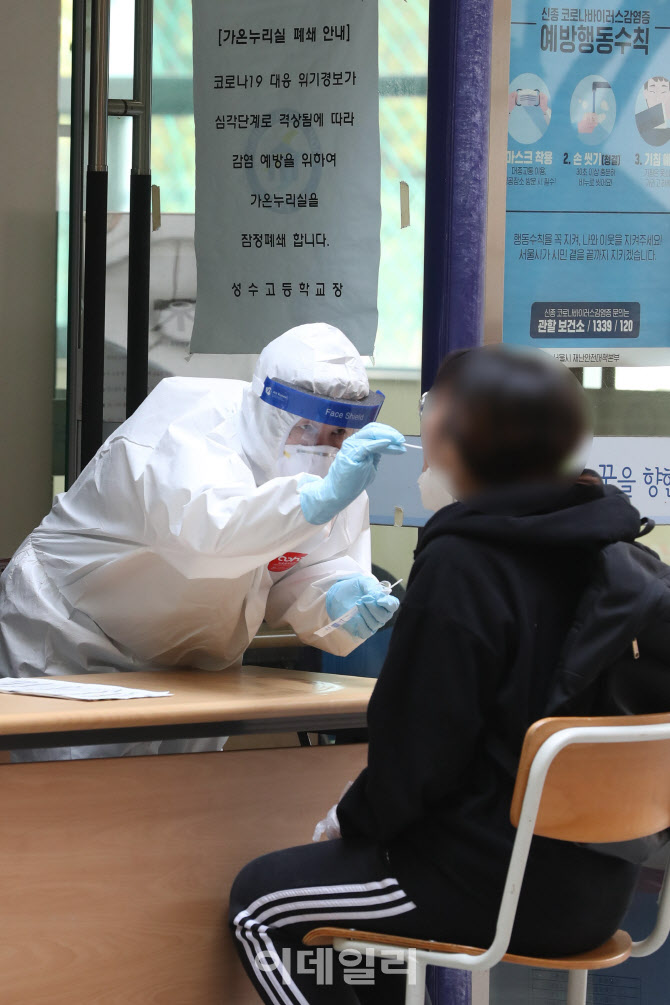 [포토]수능 앞두고 변수로 작용한 코로나19