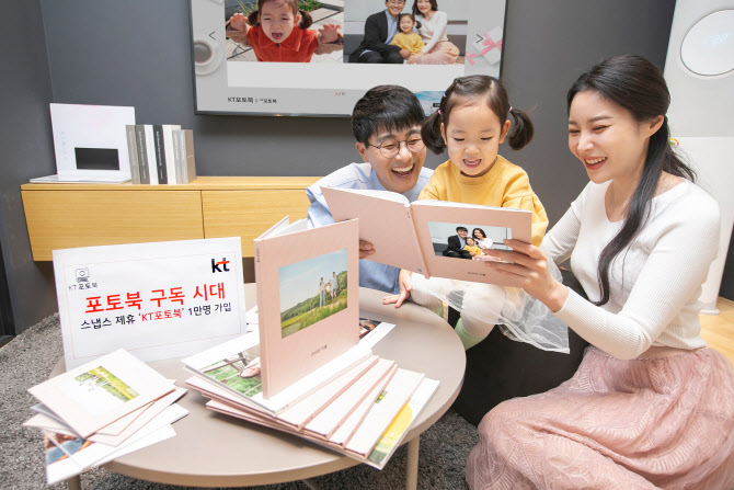 매월 한권씩 받아보는 KT 포토북, 1만명 가입 돌파