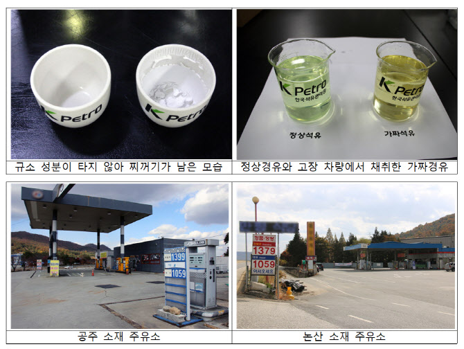 ‘폐유 섞은 가짜 경유’ 적발…석유관리원, 전수조사