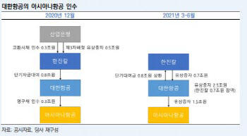 한신평 “양대 항공사 빅딜로 양사 신용도 하방압력 완화”
