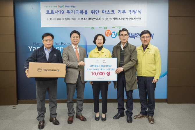 티센크루프엘리, 2020 서울사회공헌대상 '서울시장상'