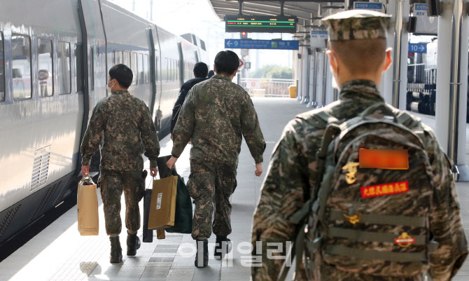 [포토]軍, 거리두기 2.5단계 격상, 전 장병 휴가 잠정 중지