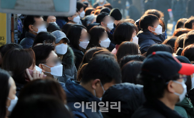 [포토]수험생 자녀 기다리는 학부모들