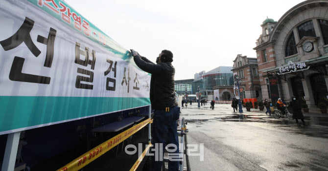 [포토]내일부터 코로나19 선제 진단검사 실시