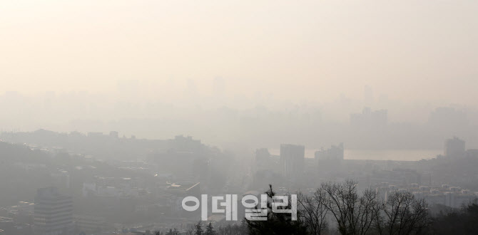 [포토]'미세먼지 찾아온 서울'