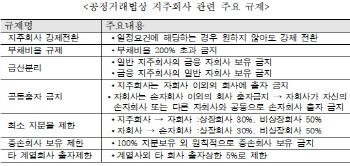 ④22년 전 장려한 지주사…규제 강화에 '낙동강 오리알' 전락하나