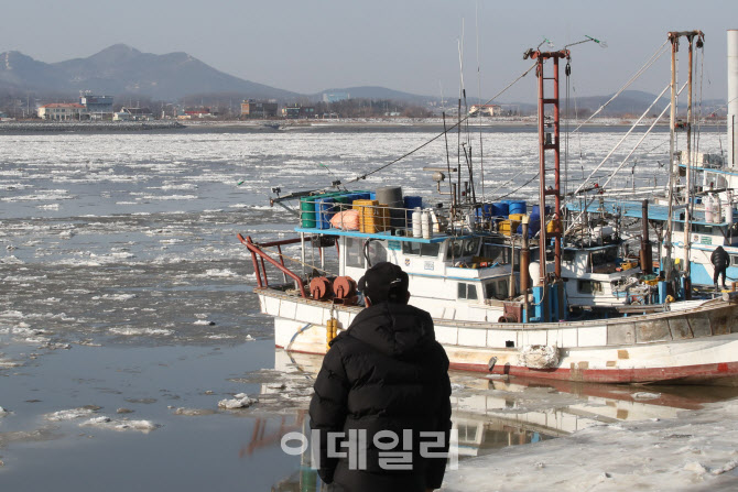 [포토]얼어붙은 서해안