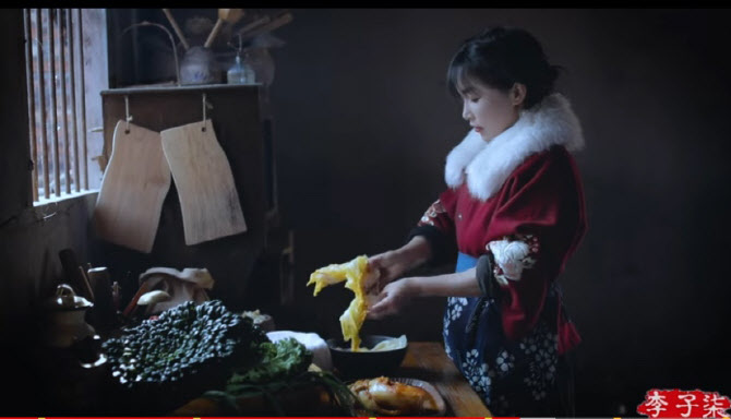 구독자 1400만명 中 유튜버, "김치는 중국전통음식"