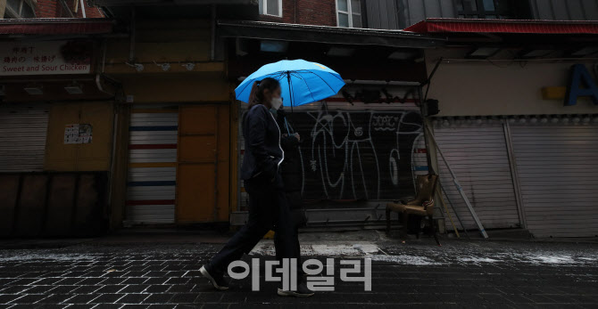 [포토]3차 재난지원금 지원에도 문을 열 수 없는 소상공인들