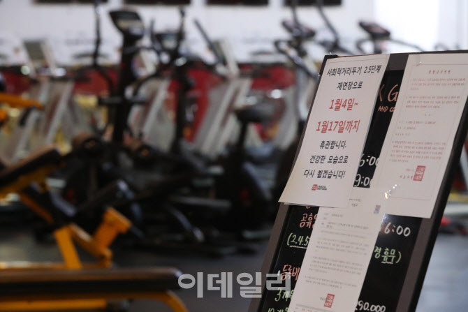 '헬스장·노래방·방판' 집합금지 업종 문 연다…이용인원 제한(종합)