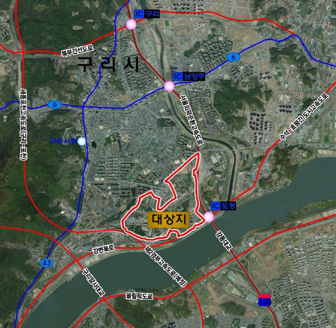 구리시, 한강변도시개발사업 탄력…담당 부서 존치 3년 연장