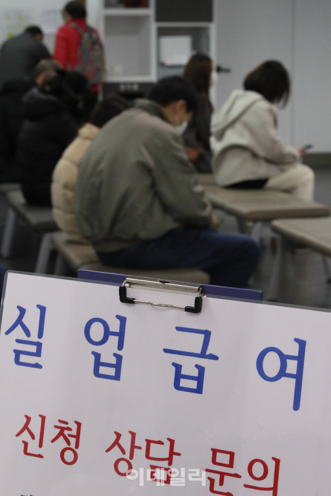 [포토]일시휴직자 83.7만명 기록한 지난해