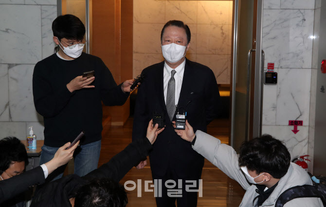[포토]서울상의, 최태원 SK 회장 단독 추대