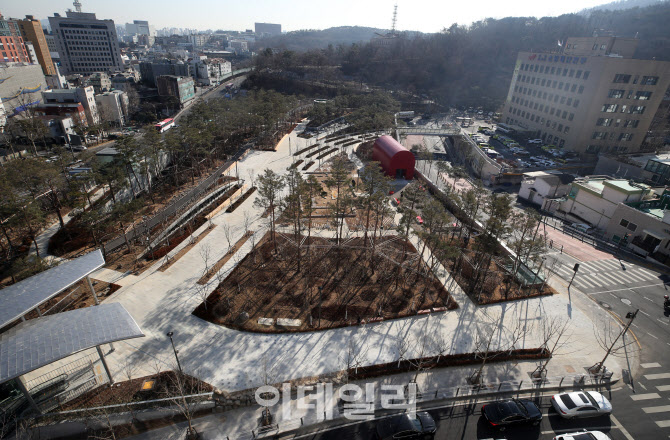 [포토] 남산이 시원하게 보이는 예장자락