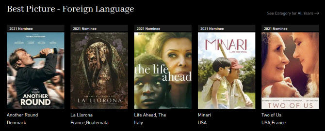 영화 '미나리', 골든글로브 외국어영화상 후보 올랐다