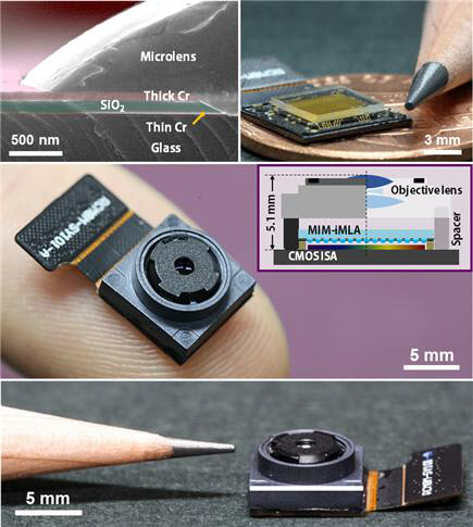 KAIST, 5.5mm 두께 초박형 '4D 카메라' 개발