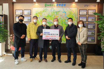 위드굿피플 김백수 대표, 전남곡성군 치매안심센터에 마스크 2만장 기증