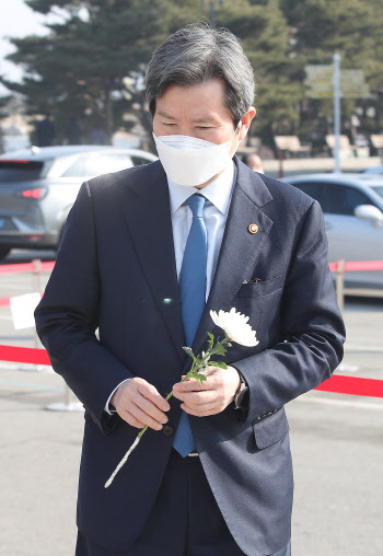 설날 임진각 간 이인영…“이산가족 상봉 염원, 최선 다할 것”