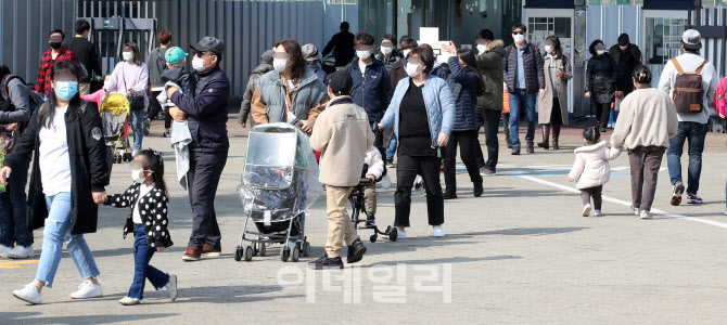 [포토]인파로 북적이는 서울대공원