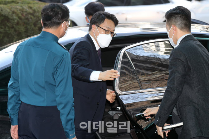 [포토]김진욱 공수처장, 경찰청 방문