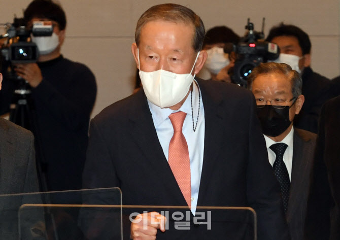 [포토]허창수 회장, 전경련 정기총회 참석