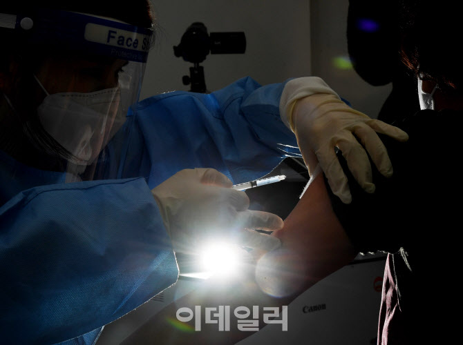 [포토]아스트라제네카 백신 접종