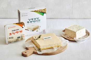 신세계푸드, 건강 디저트 ‘강릉초당두부 케이크’ 출시