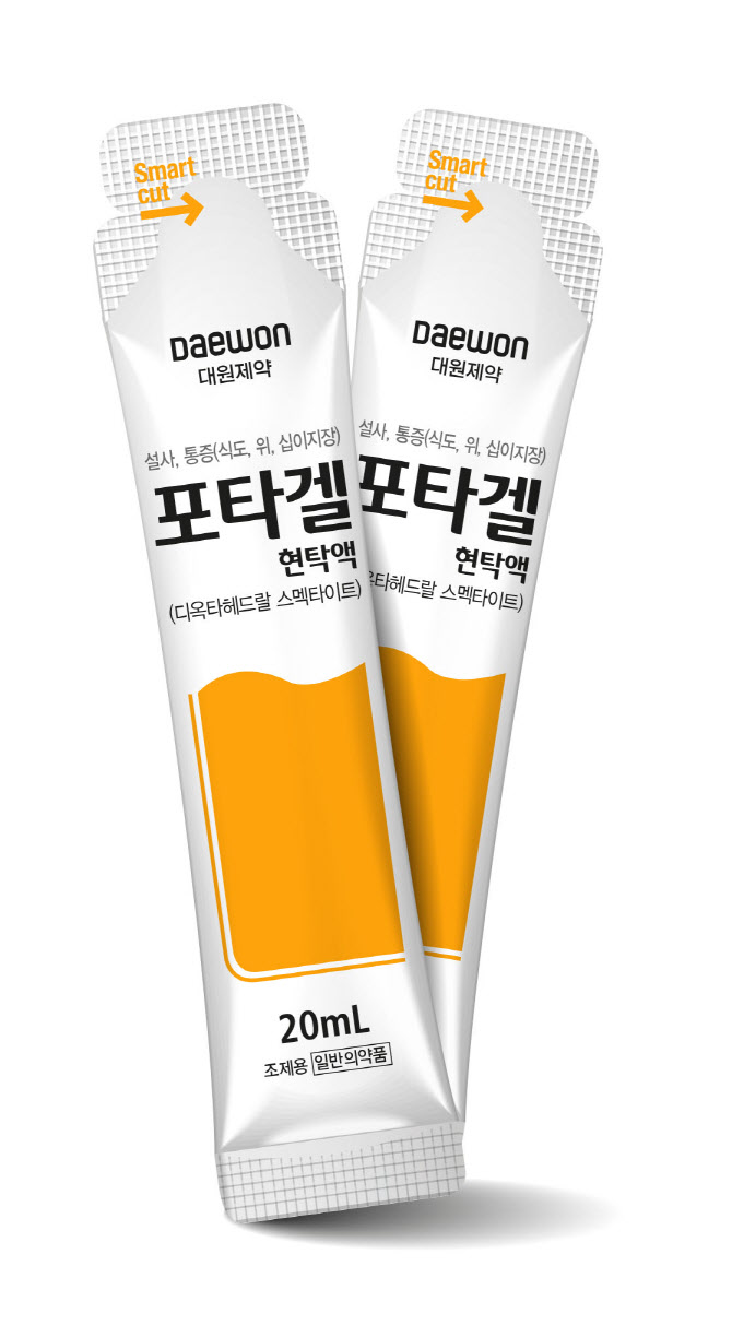 대원제약 지사제 포타겔현탁액, 1월 시장점유율 1위