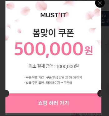 머스트잇, 시스템 오류로 ‘쿠폰대란’…“전량 회수 조치”