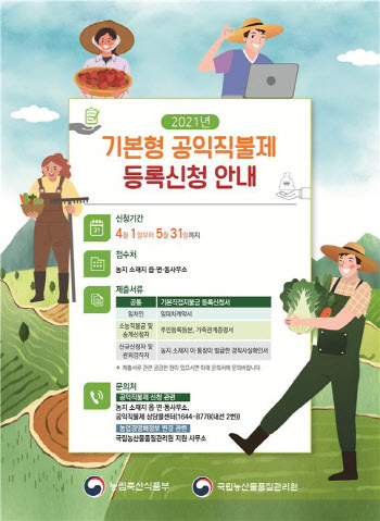 경기도 기본형 공익직불금 접수