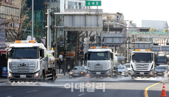 [포토]연이틀 황사·초미세먼지 맹위