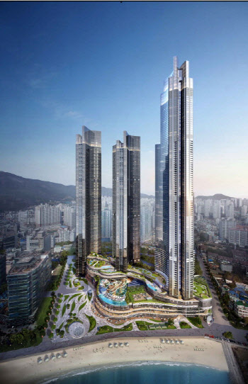 호텔롯데, 엘시티에 200억원대 수수료 청구 소송