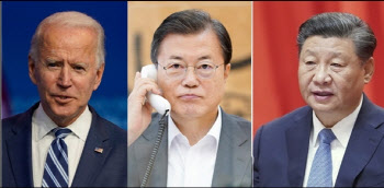 미중 갈등 속 줄타기 외교…‘북핵’ 문제에 방점 찍은 文대통령
