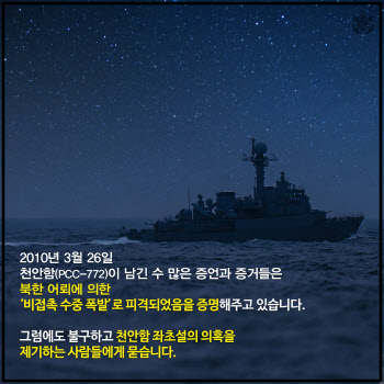 천안함 사건 재조사 주장한 진정서 보니…