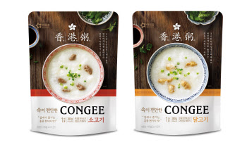 아워홈, 홍콩 대표메뉴 ‘콘지’ 신제품 4종 출시