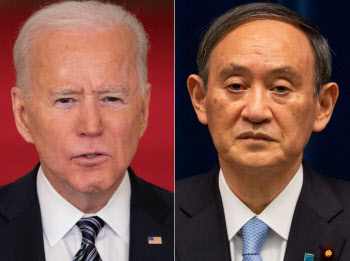 바이든·스가, 16일 미일 정상회담…“中견제 위한 동맹 강화 방점”