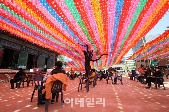 [포토]한달 앞으로 다가온 부처님오신날