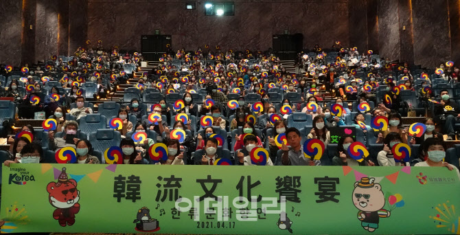 한국관광공사, 대만서 ‘2021 한류문화 향연’ 행사 개최