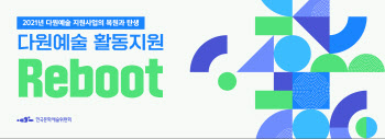 문예위, '2021 다원예술 활동지원 리부트' 내달 10일까지 공모