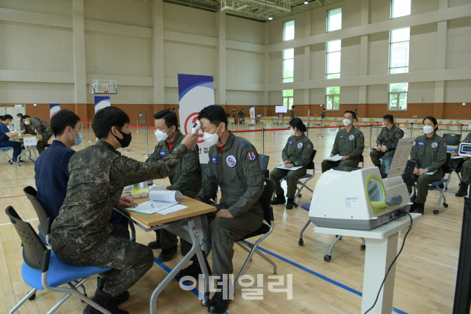 軍, 30세 이상 AZ 백신 접종 시작…접종 다음날까지 휴무