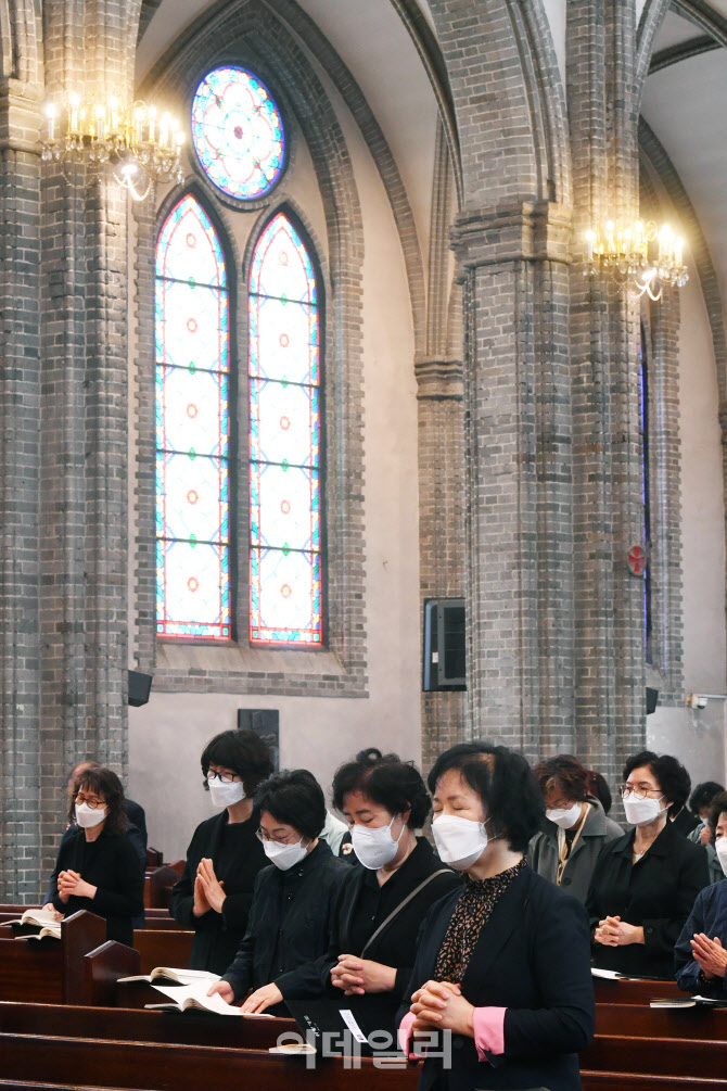 [포토]고 정진석 추기경 연도