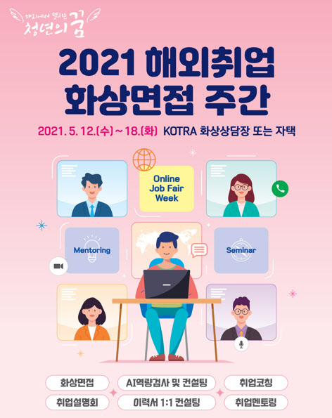 KOTRA, 해외취업 화상면접 주간 및 청년간담회 개최