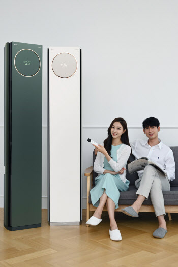 LG 에어컨 3대 중 1대 'LG 휘센타워' 판매…오브제컬렉션 모델 추가