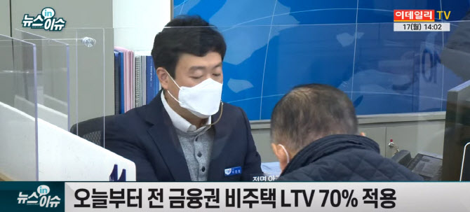 전 금융권 非주담대에 'LTV 70%' 적용..금융주 주가 향방은?