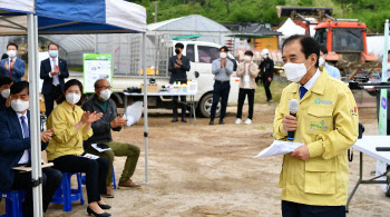 벼농사도 드론으로…포천시, 드론직파시연회 가져
