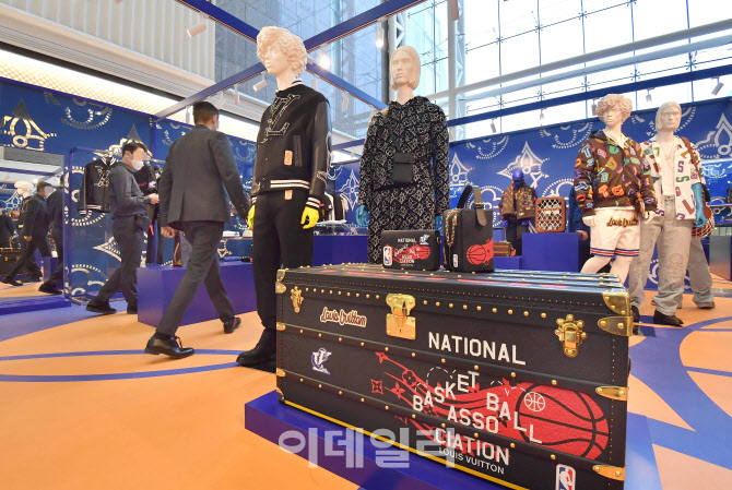 [포토]'루이비통 X NBA' 팝업스토어